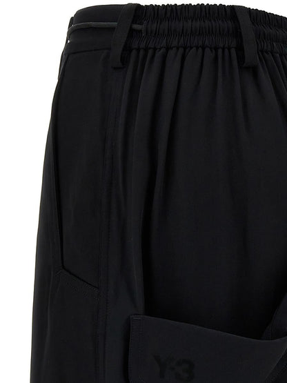Y-3 Adidas 'Y-3 Rayon Twill Wide' Pants