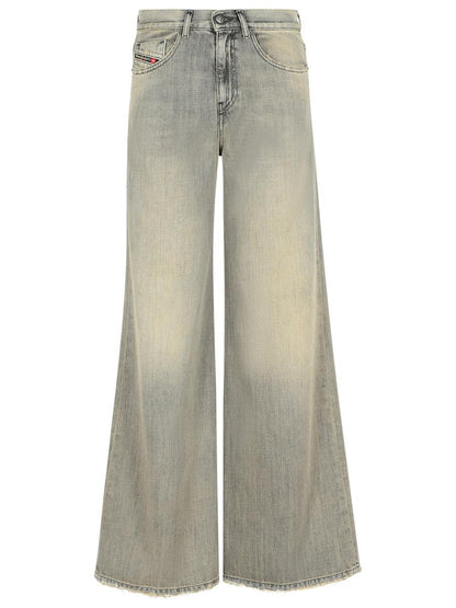 Diesel '1978 Akemi' Grey Cotton Blend Jeans