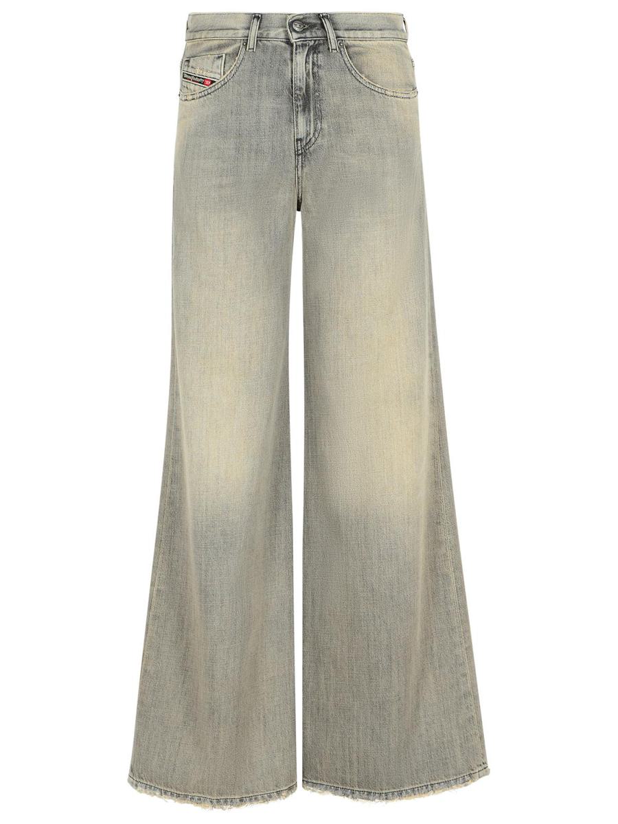 Diesel '1978 Akemi' Grey Cotton Blend Jeans