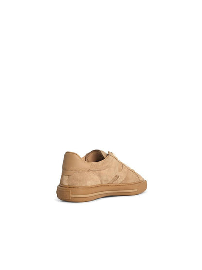 Hogan 'H691' Beige Suede Sneakers