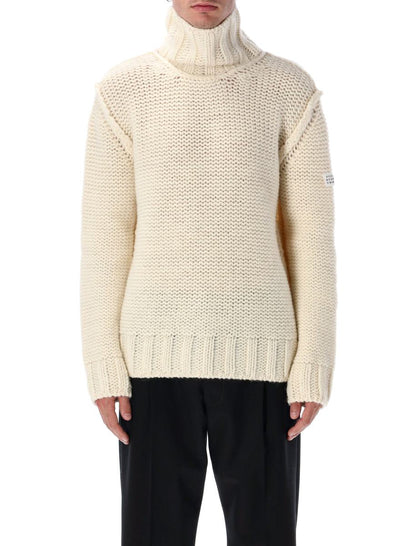 MM6 Maison Margiela Chunky Wool Turtleneck Jumper
