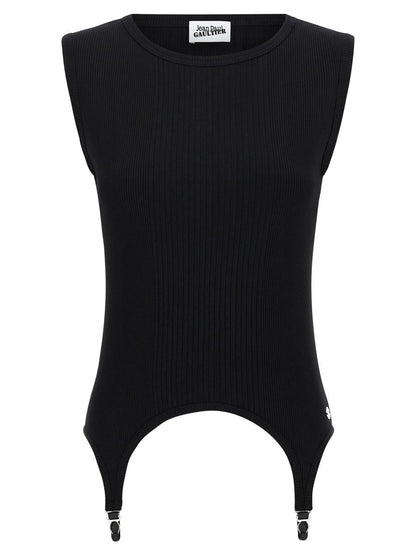 Jean Paul Gaultier 'The Black Garter' Tank Top
