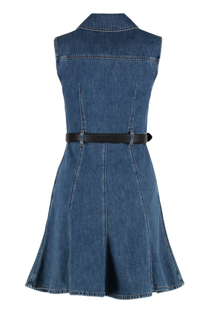 Self-Portrait Denim Dress