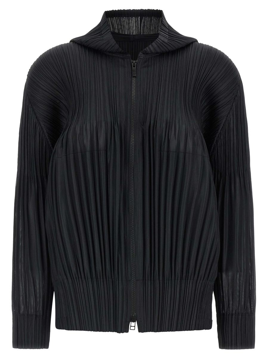 Pleats Please Issey Miyake Zip Blouse