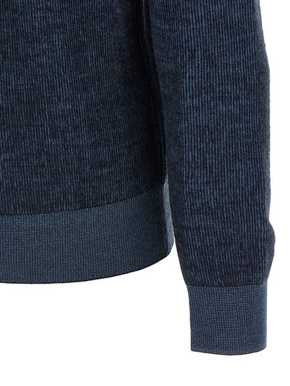 Brioni Half Zip Sweater