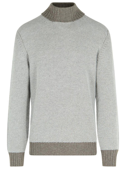 Gran Sasso Brown Cashmere Sweater