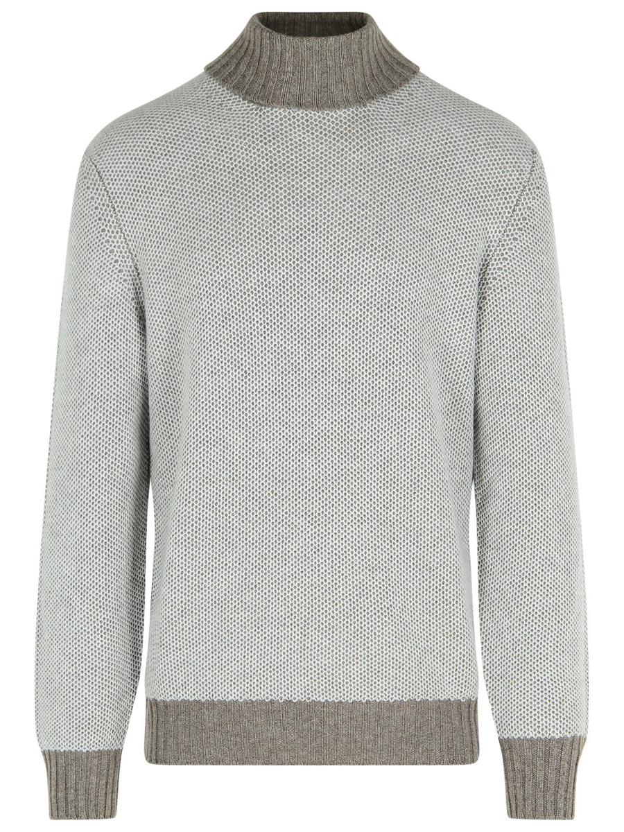 Gran Sasso Brown Cashmere Sweater