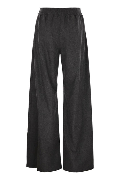 Fabiana Filippi Wide-Leg Trousers In Virgin Wool