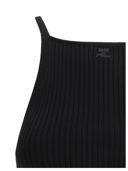 Courrèges Ribbed Tank Top