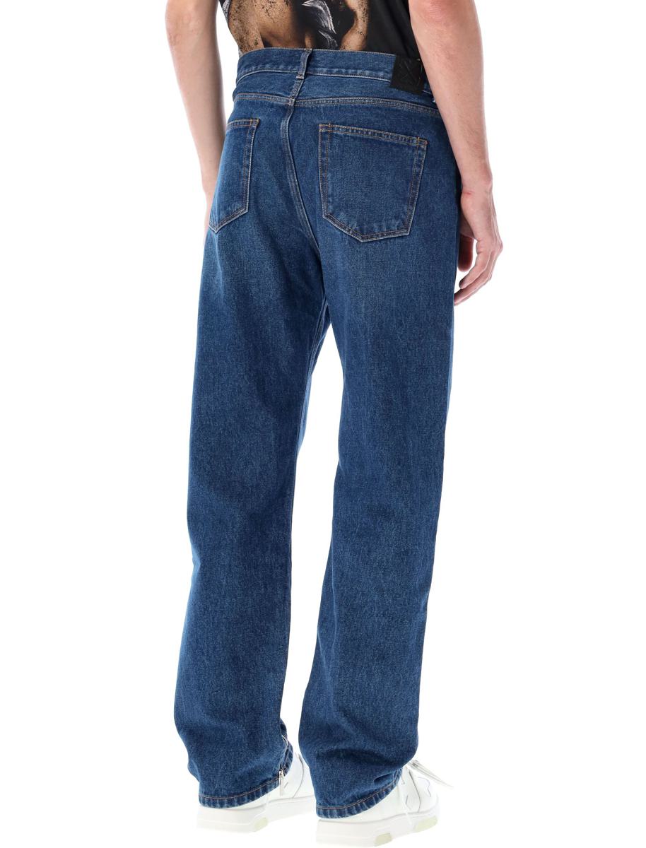 Off-White Zip Skate Jeans