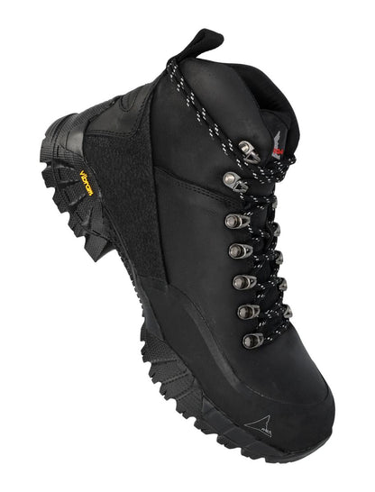Roa Andreas Black Kudu Leather Boots