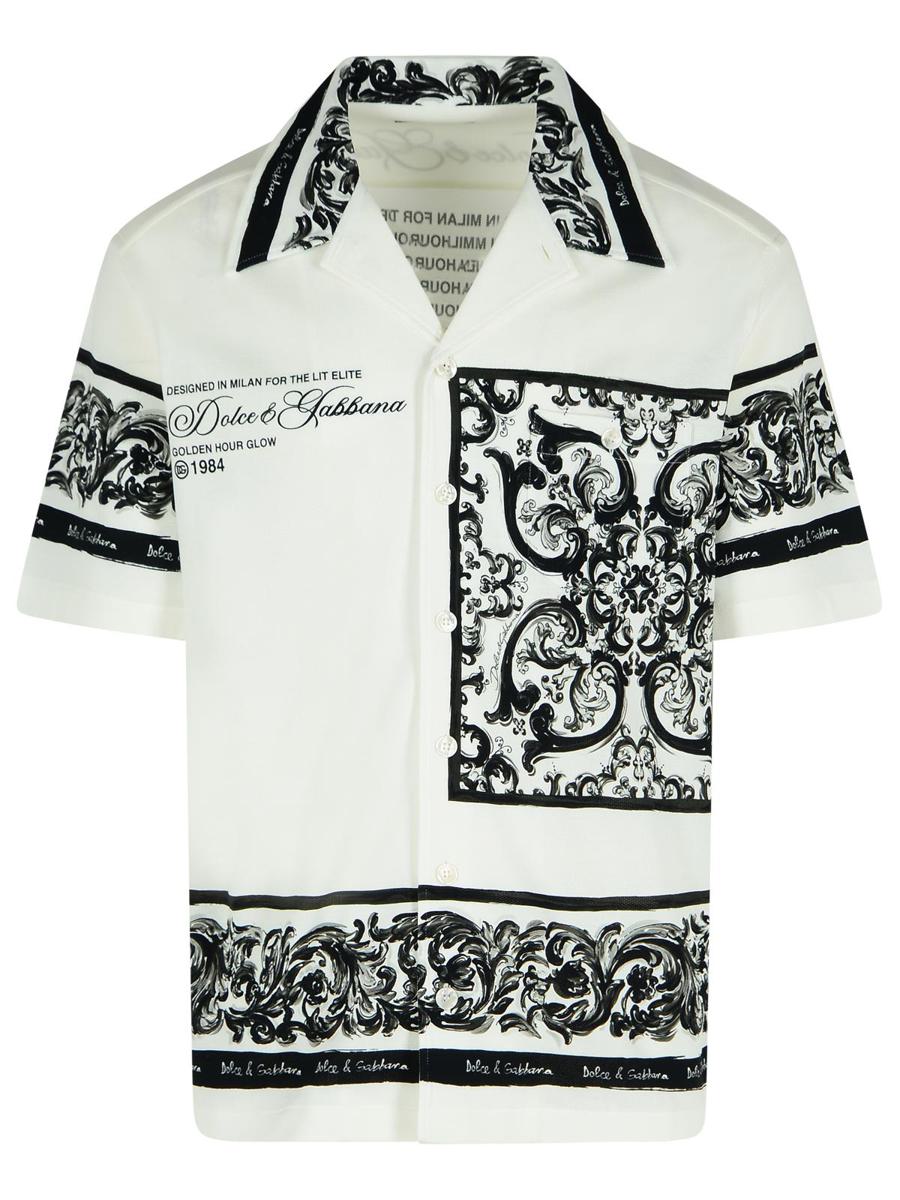 Dolce & Gabbana White Cotton Shirt
