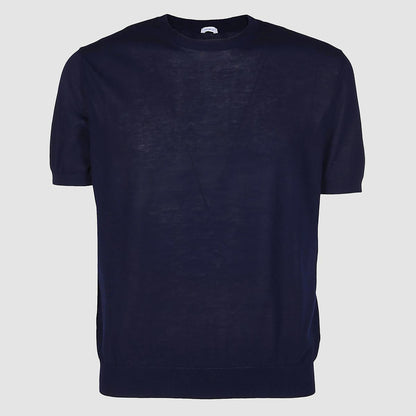 Malo Blue Cotton T-Shirt