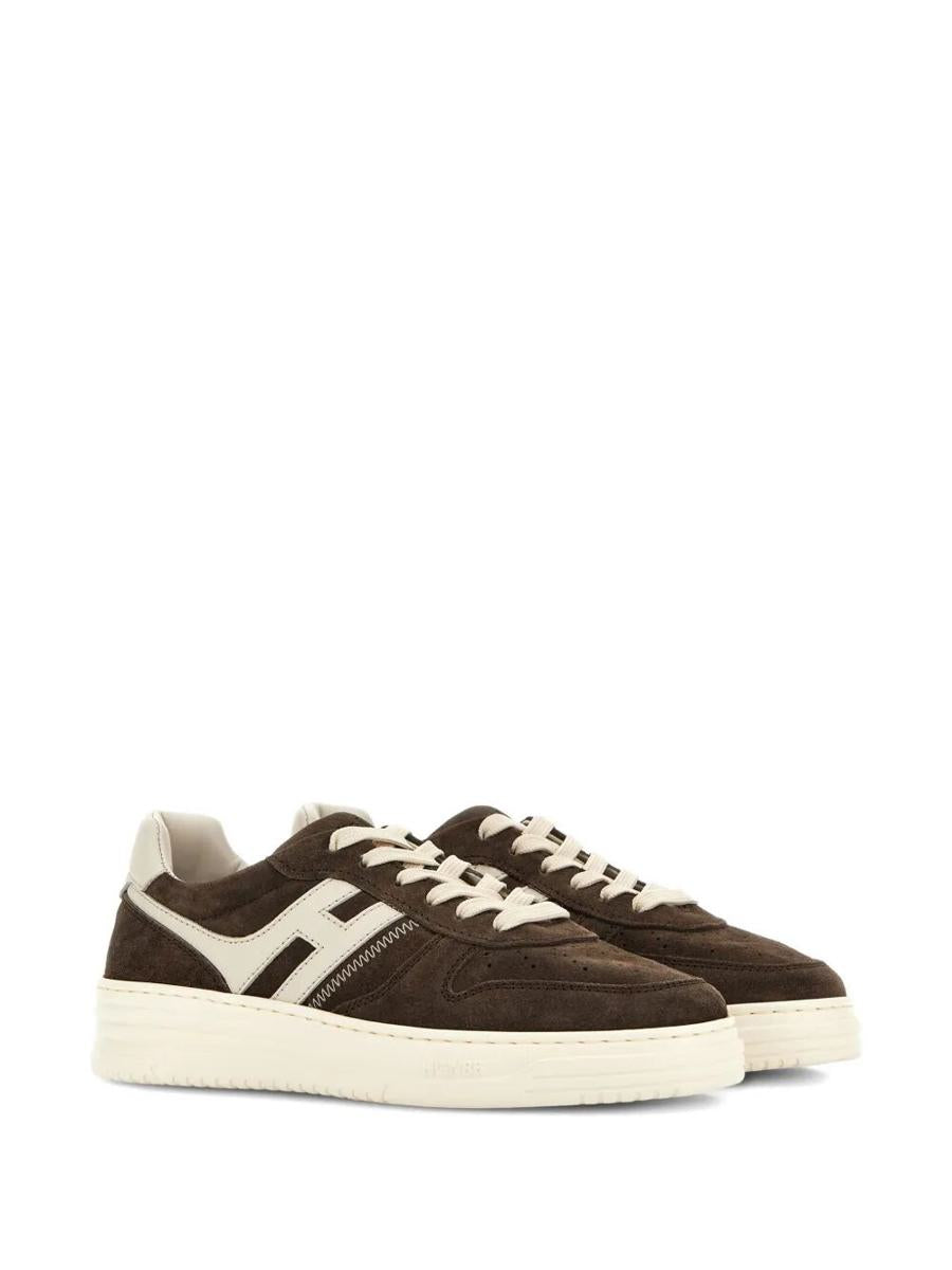Hogan H630 Suede And Leather Sneakers Shoes