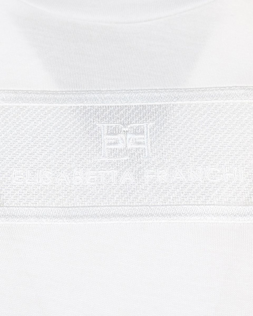 Elisabetta Franchi Logo Print T-Shirt