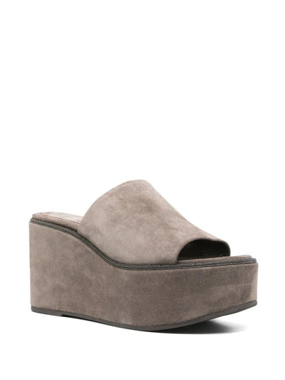 Brunello Cucinelli Classic High Mule Shoes
