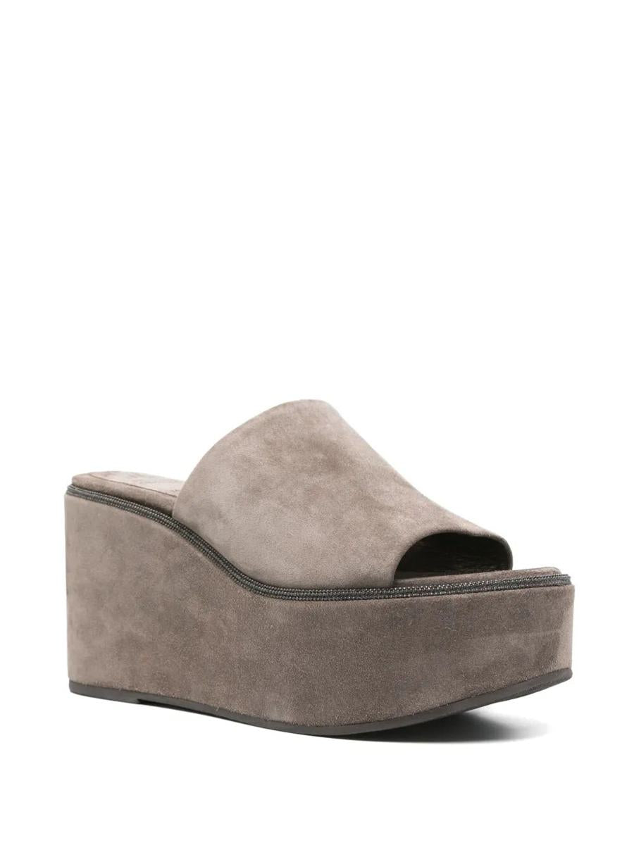 Brunello Cucinelli Classic High Mule Shoes
