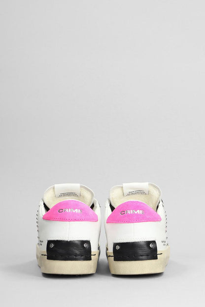 Crime London Distressed Sneakers