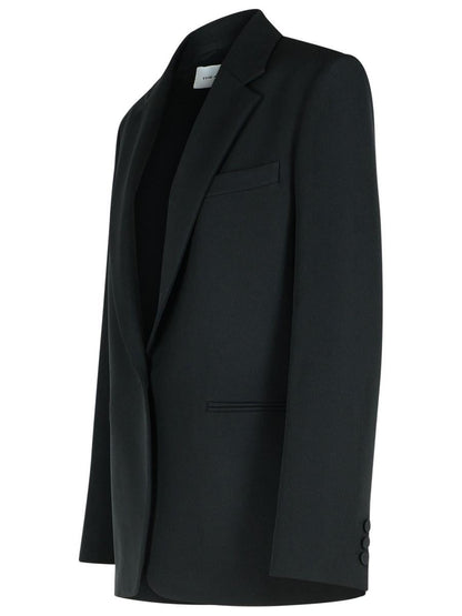The Andamane 'Guia' Black Polyester Blazer