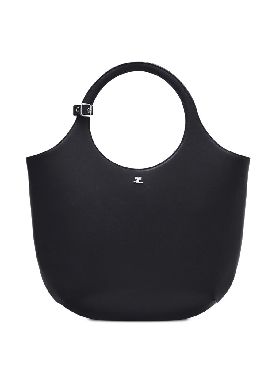 Courrèges Medium Holy Leather Tote Bag