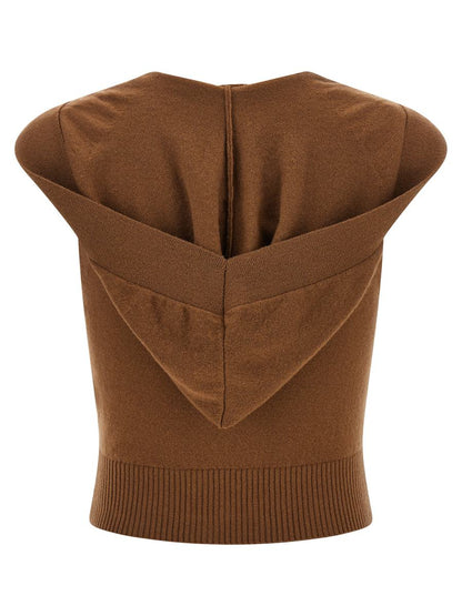 Stella McCartney 'Cosy Knit Hood' Top