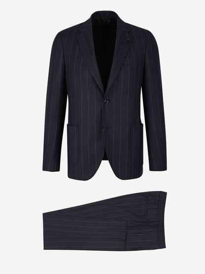 Lardini Striped Suit