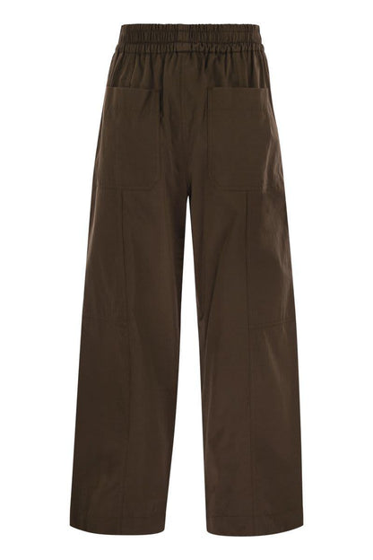 Weekend Max Mara Milva - Loose Cotton Trousers
