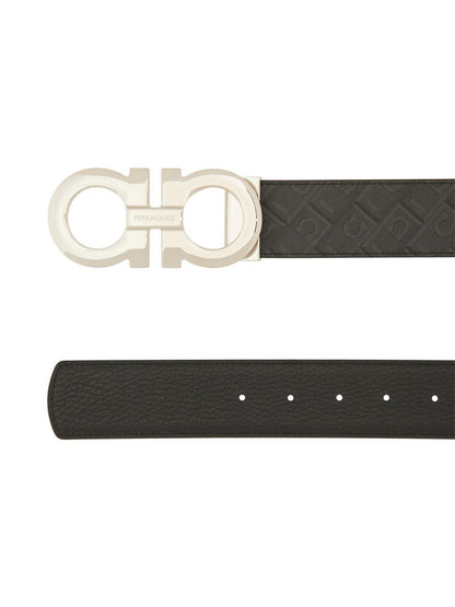 Salvatore Ferragamo Reversible "Hooks" Belt