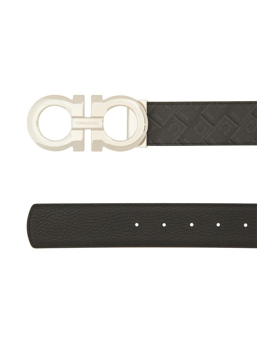 Salvatore Ferragamo Reversible "Hooks" Belt