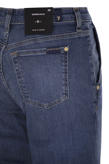 7 For All Mankind Modern Dojo - High-Waisted Flared Jeans