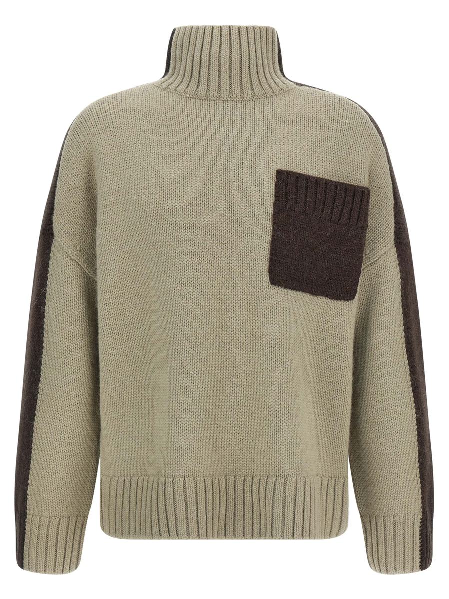 JW Anderson 'Two Tone Patch Pocket' Sweater