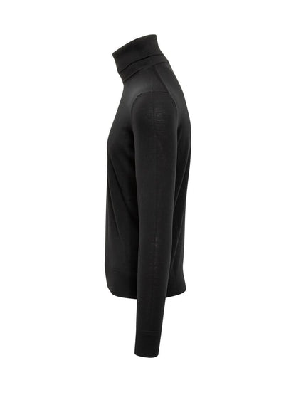 Tom Ford Black Wool Turtleneck Tom Ford
