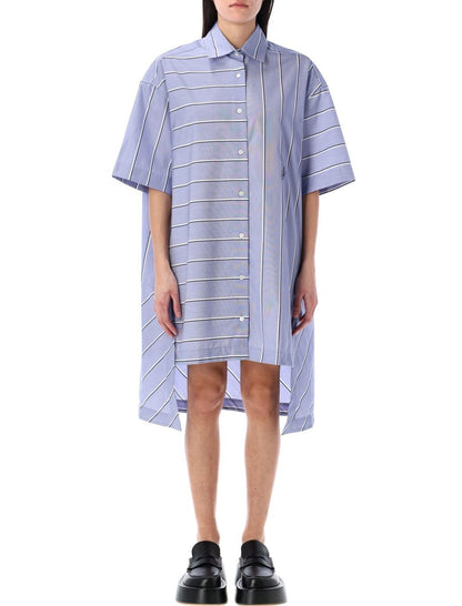 JW Anderson Stepped Hem Shirt Dress