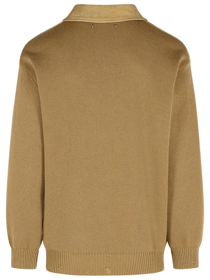 Golden Goose Beige Suede Jacket