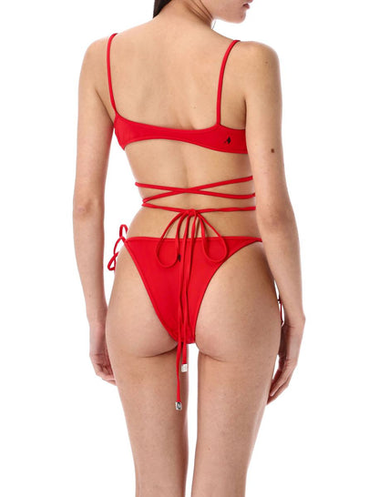 The Attico Laces Bikini