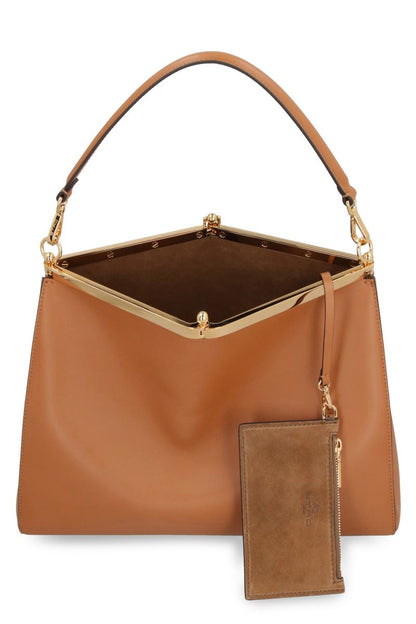 Etro Vela Leather Shoulder Bag