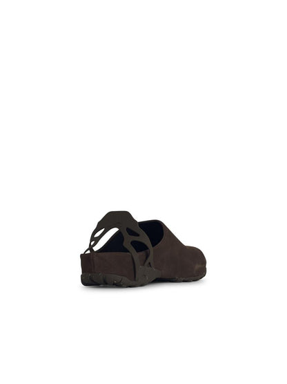 Roa 'Fedaia' Brown Leather Slippers