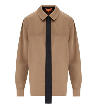 Stine Goya Beige Satin Shirt
