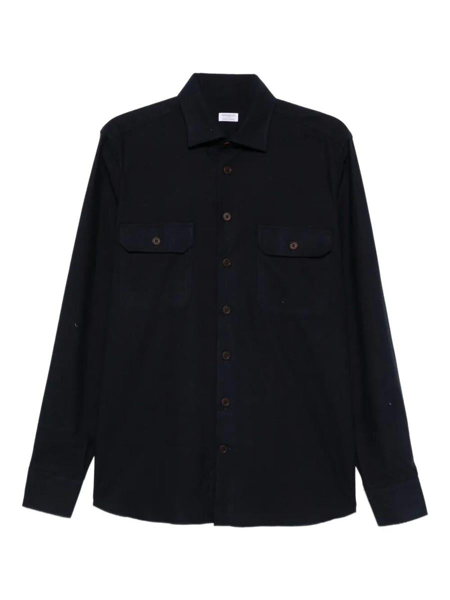 Borriello Napoli Double-Pocket Cotton Shirt Clothing