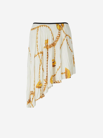 Burberry Mini Shield Hardware Skirt