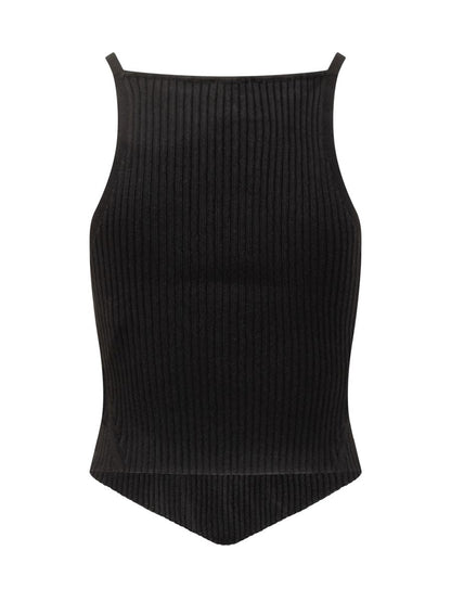 Courrèges Ribbed Tank Top
