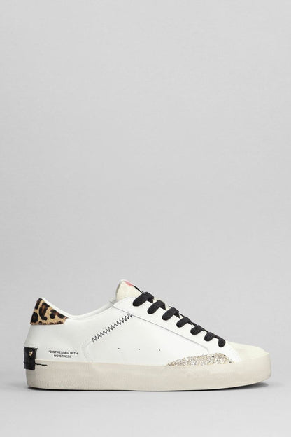Crime London Distressed Sneakers