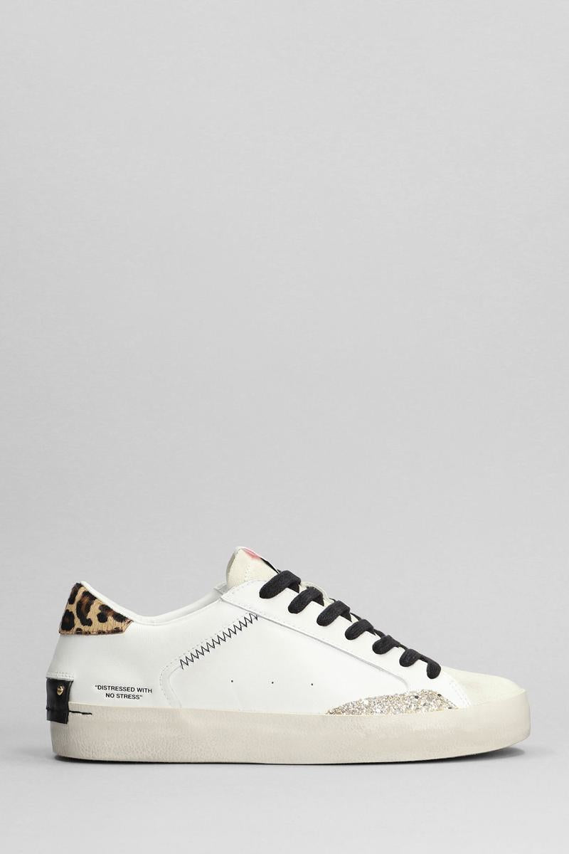 Crime London Distressed Sneakers