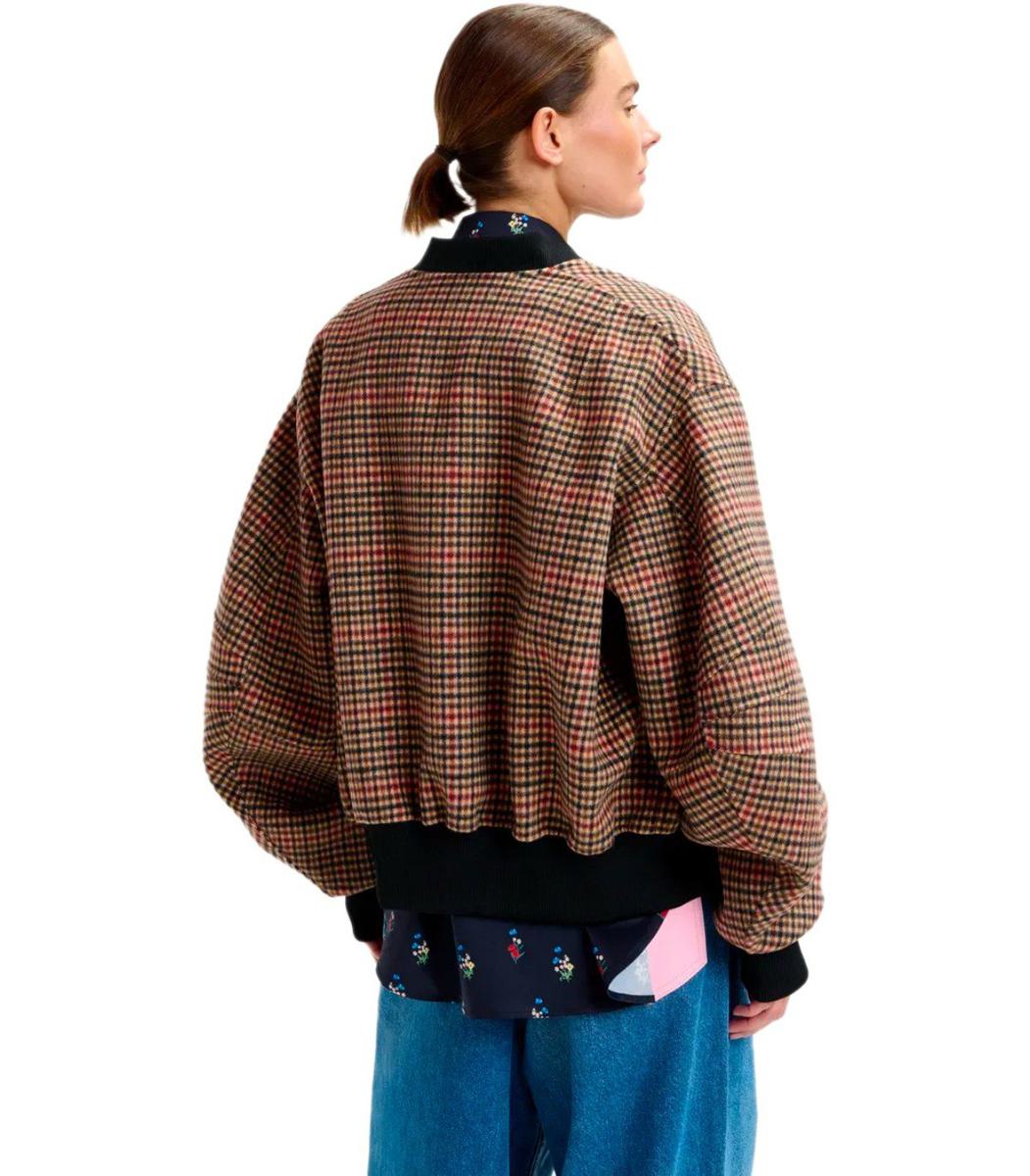 Essentiel Antwerp Antwerpiti Brown Bomber Jacket