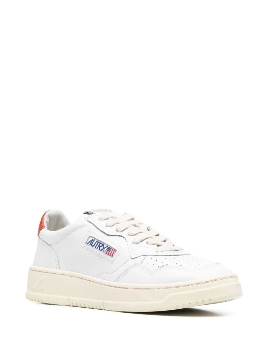 Autry "Medalist Low" Leather Sneakers Shoes
