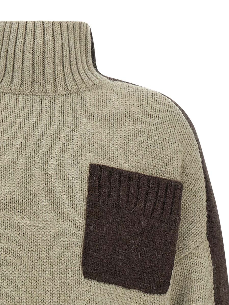 JW Anderson 'Two Tone Patch Pocket' Sweater