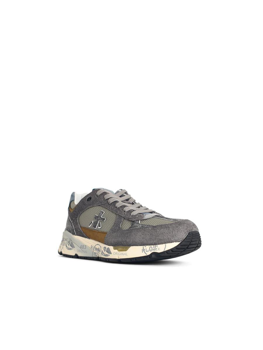 Premiata 'Mase' Multicolor Leather Blend Sneakers