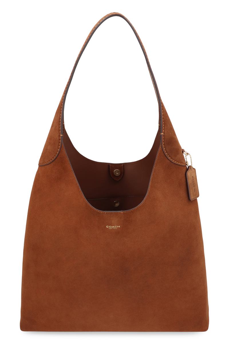 Coach Brooklyn 39 Suede Shoulder Bag