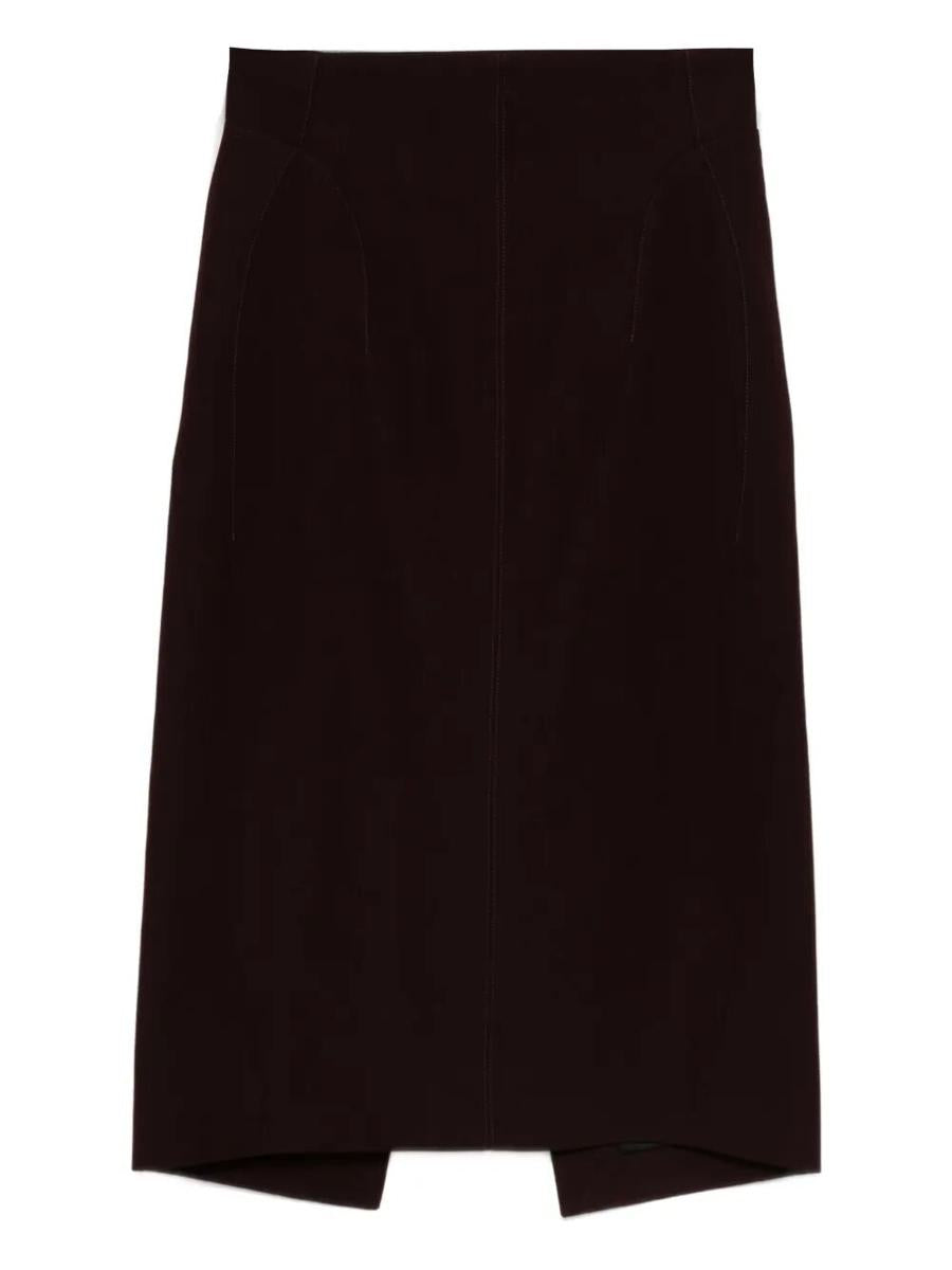 Mugler Midi Skirt Clothing