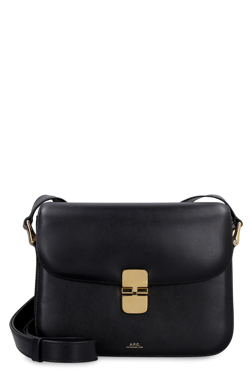 A.P.C. Grace Leather Crossbody Bag
